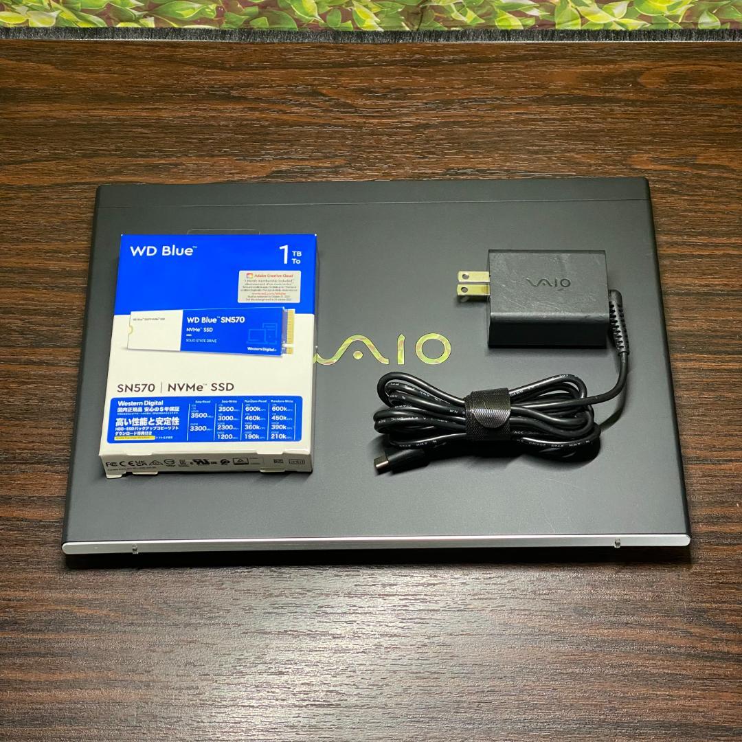 Windowsノート本体 VAIO Pro PG i5-12th 16GB 1TB (K649)