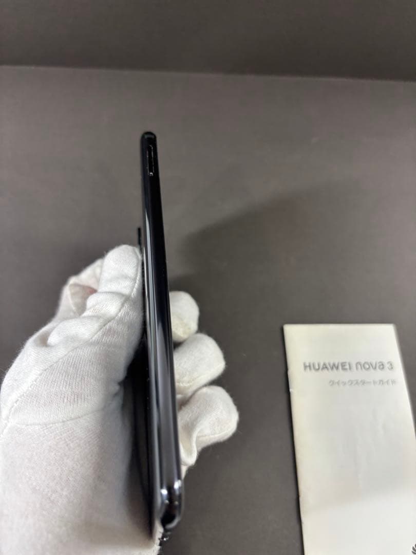 HUAWEI nova 3 ブラック 本体 初期化済み