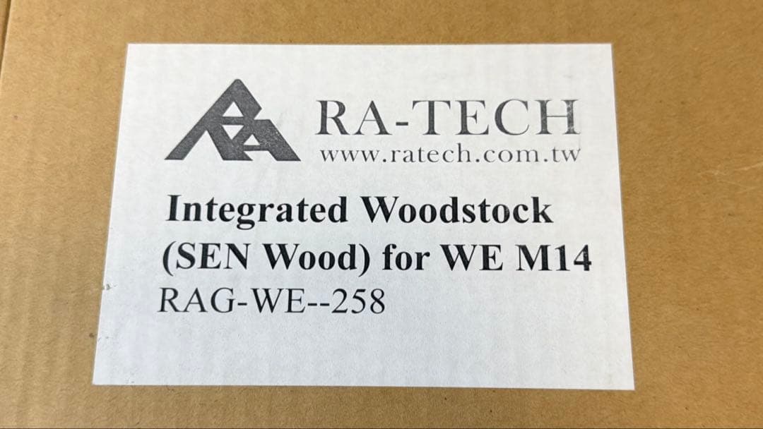 RA-TECH RAG-WE-258 M14ウッドストック　セン
