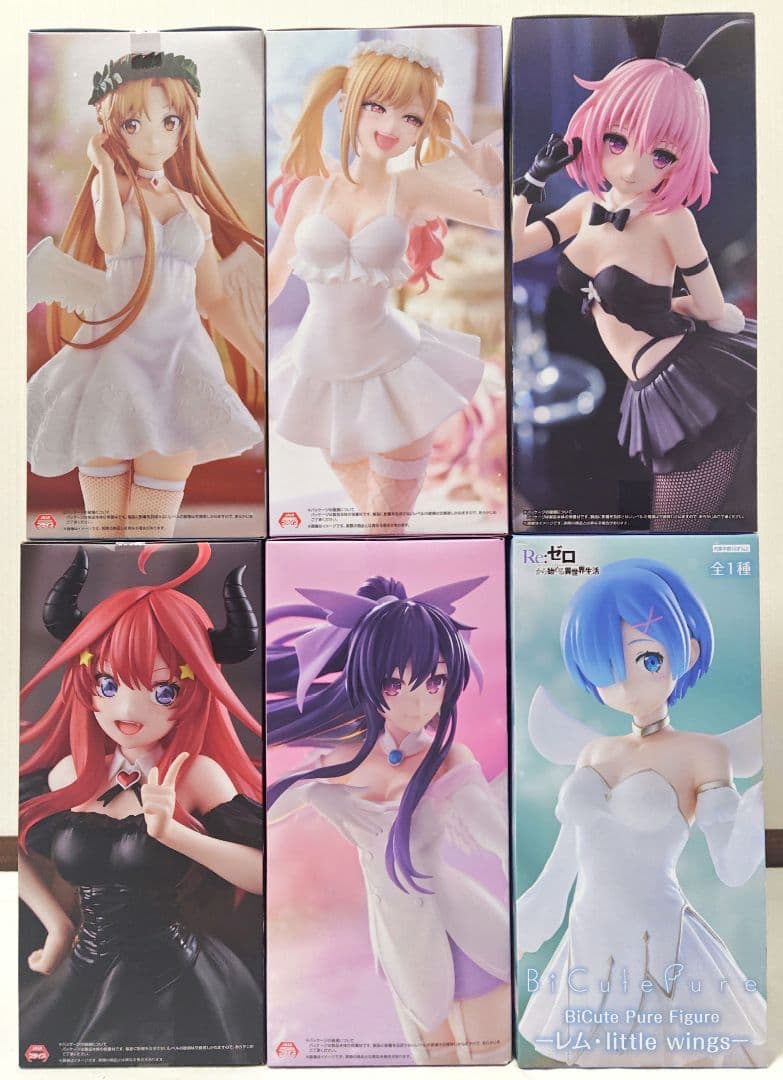 【新品】Bicute フィギュア3種6体セット