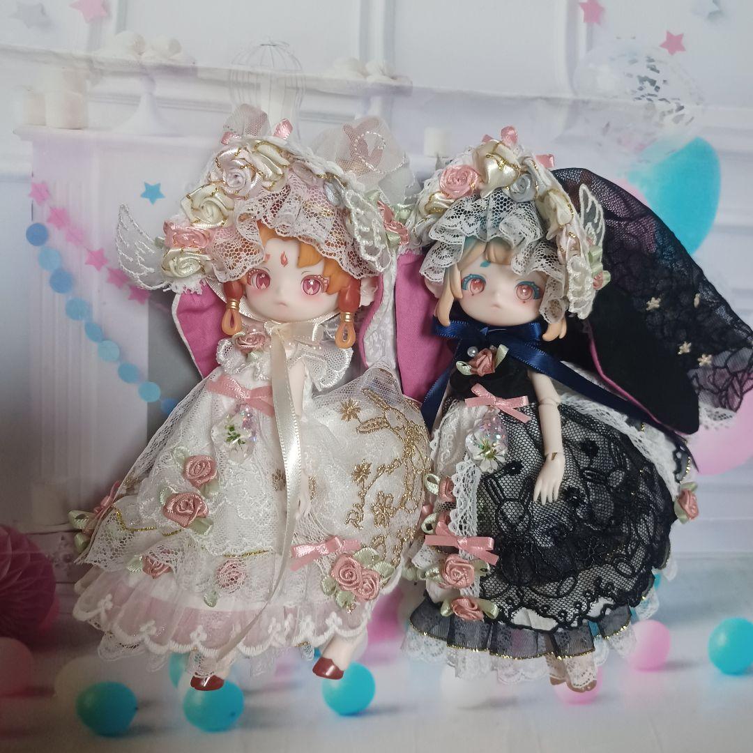 はぐ様ご予約　ゴシックロリータドレス黒、金2着 猫ちゃん1着