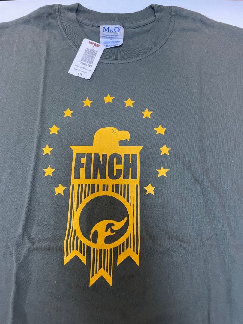 L 00s FINCH バンド T シャツ　ヴィンテージTシャツ　タグ