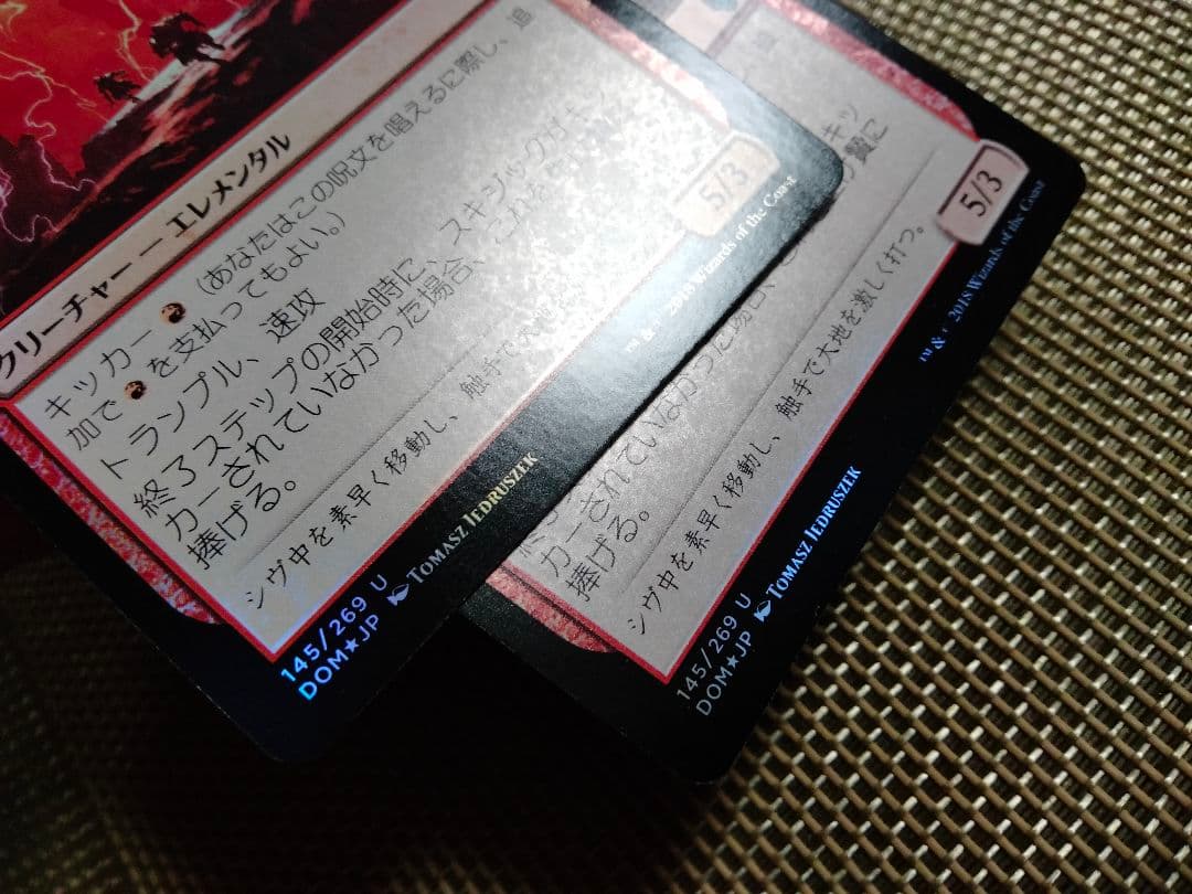 【ご確認用】ドミナリア foil スキジック 日本語 1枚　MTG