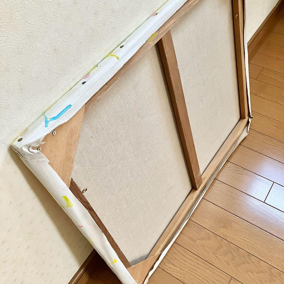 spring＊53×65.2㎝　大きめＦ15号キャンバス　原画　春　絵画　抽象画