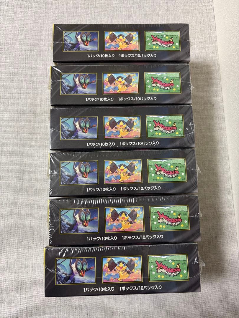 ポケモンカードゲーム MEGAドリームex 新品未開封シュリンク付き 6BOX