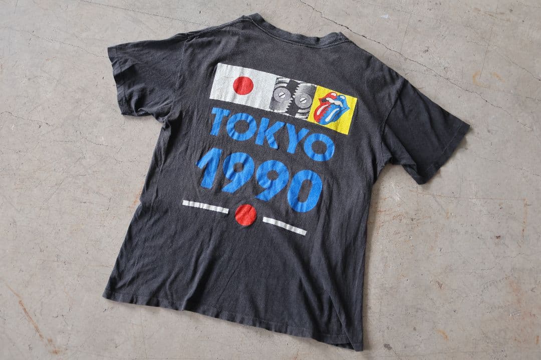 ミュージシャン 90'S THE ROLLING STONES \"STEEL WHEELS\" T