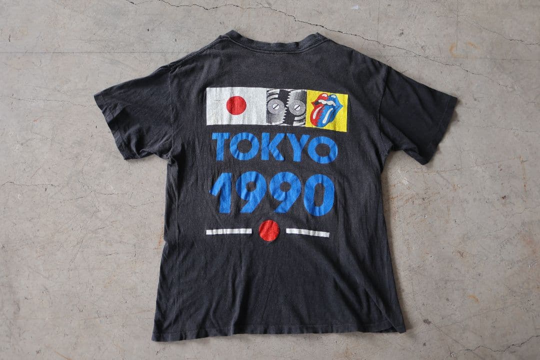 ミュージシャン 90'S THE ROLLING STONES \"STEEL WHEELS\" T