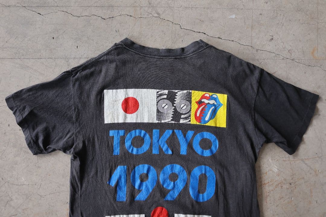 ミュージシャン 90'S THE ROLLING STONES \"STEEL WHEELS\" T