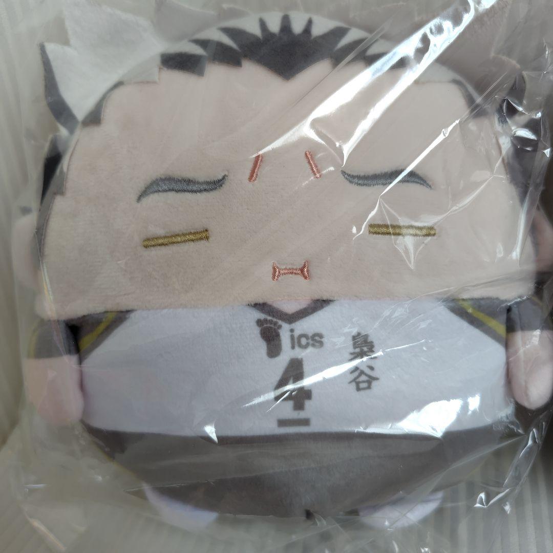 ハイキュー　くじメイト　ぬいくじ　C賞　ふわコロりん　木兎光太郎　赤葦京治