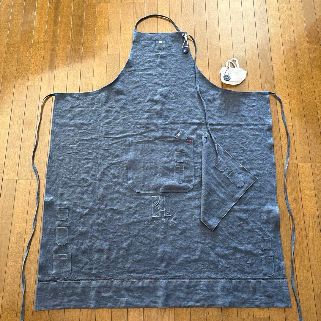フランスアンティーク　エプロン