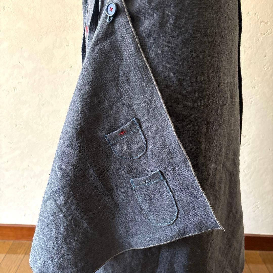 フランスアンティーク　エプロン