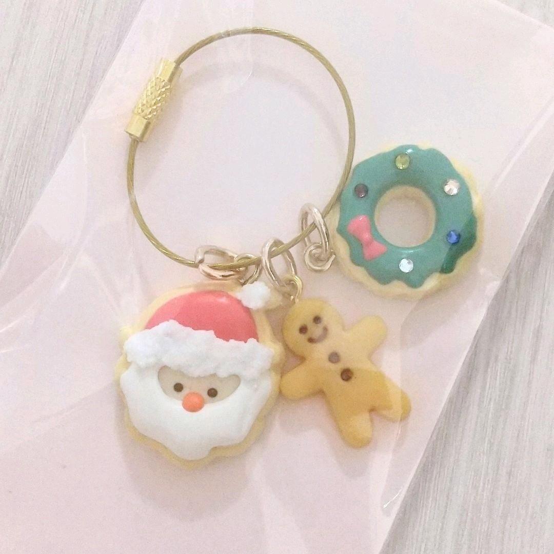 サンタ キーホルダー クリスマス キーチャーム