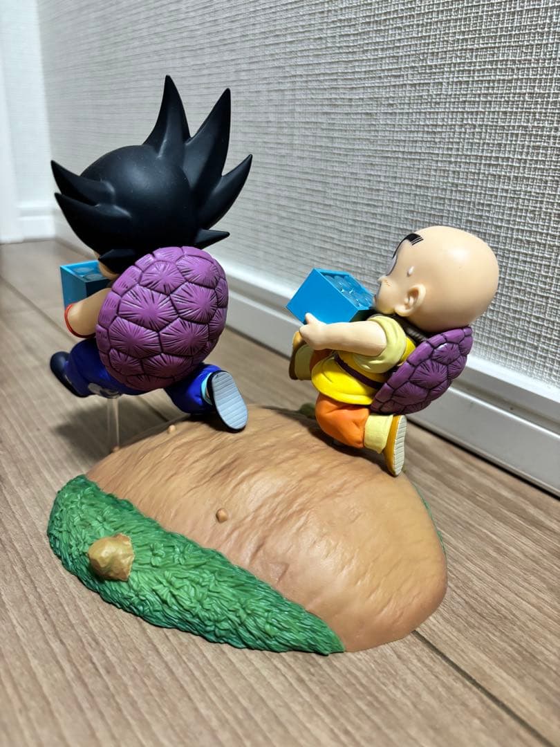 一番くじ ドラゴンボール A賞 孫悟空&クリリン 牛乳配達フィギュア 箱無し