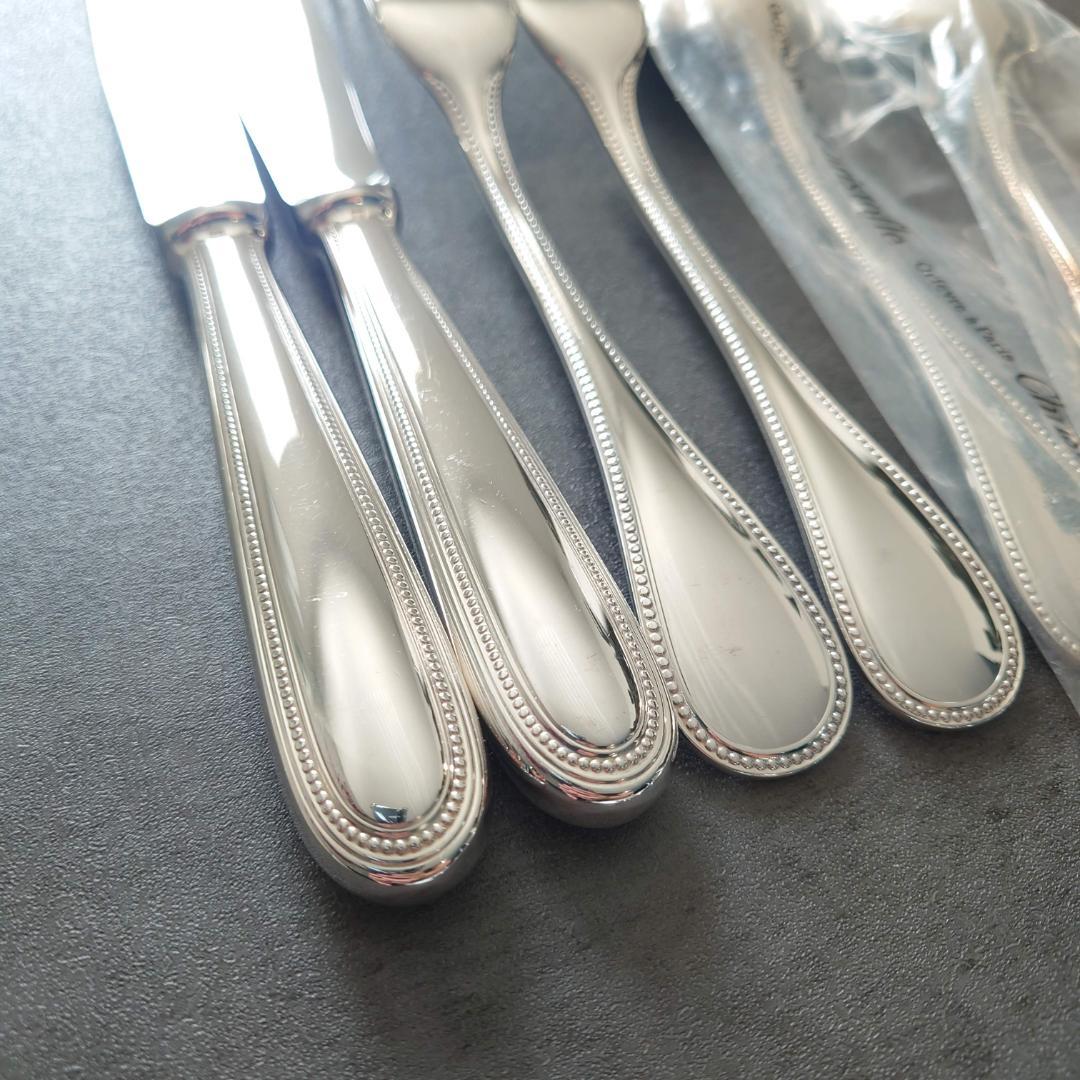 美品 クリストフル パール テーブルサイズ 未開封含む 6点