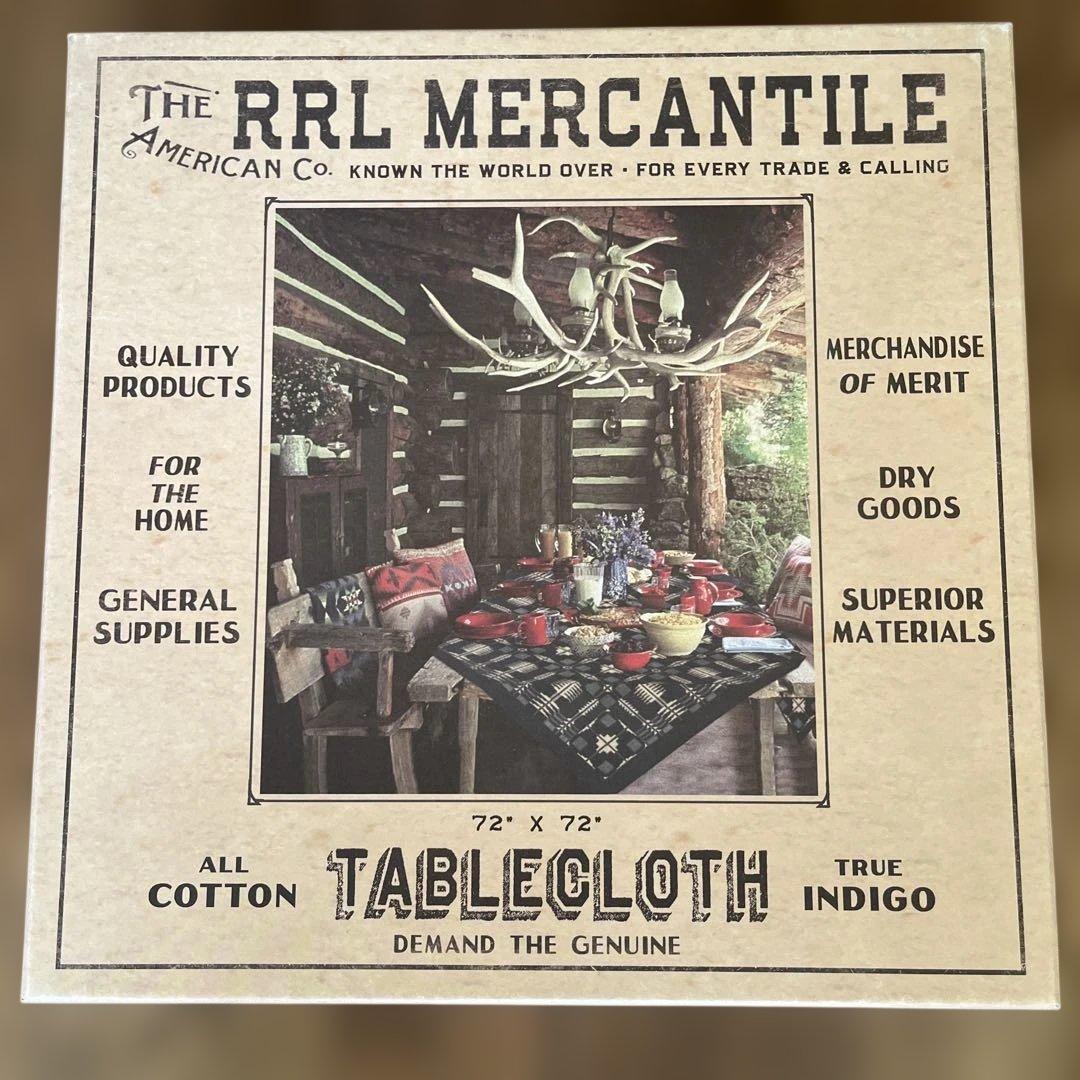 RRL インディゴコットンのテーブルクロス