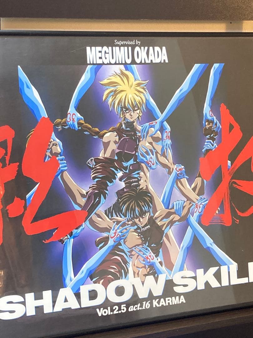 シャドウスキル B2ポスター 1996年 非売品 当時物 影技