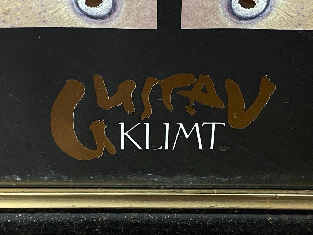 KLIMT クリムト 水蛇 大型 額装品 ポスター