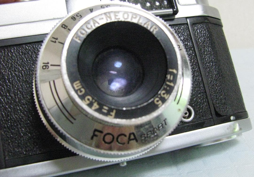 ★フォカスポーIC Foca Sport IC 1957年頃 セレン式露出計内蔵