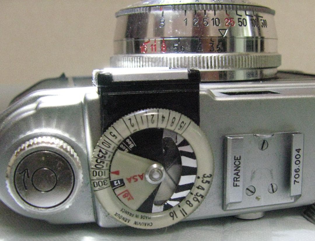 ★フォカスポーIC Foca Sport IC 1957年頃 セレン式露出計内蔵