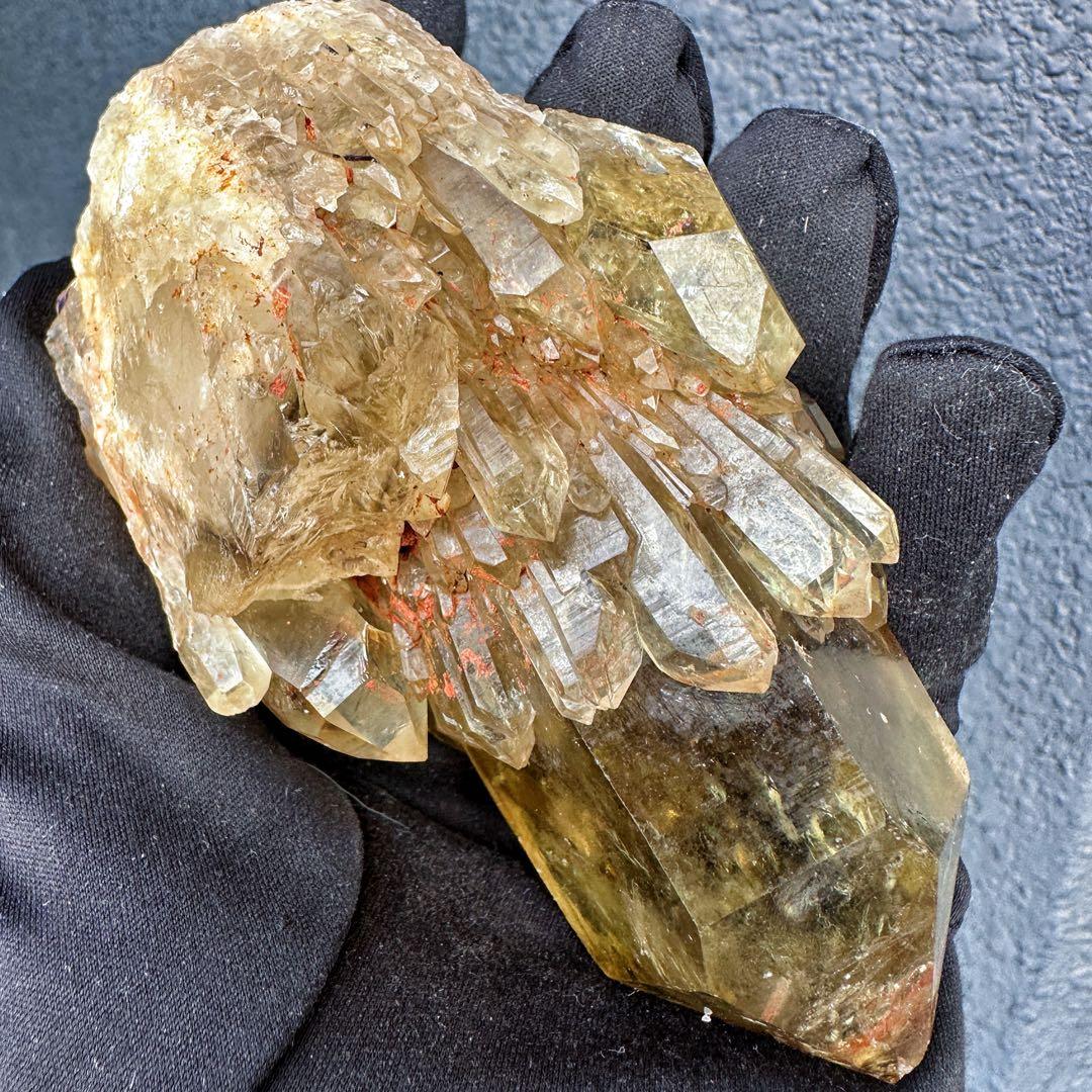 【金運】爆アレ❗️レインボー☆ファントム シトリン スピリットクォーツA1606