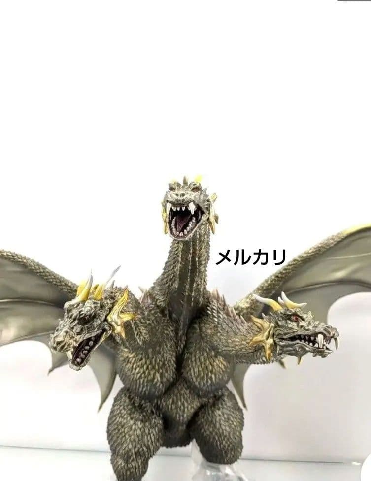 東宝大怪獣シリーズキングギドラ(2001) 激闘カラーVer.少年リック修正版