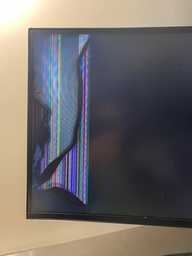 S*D様 【液晶割れ】DELL 曲面モニター U4919DW 49インチ ワイド