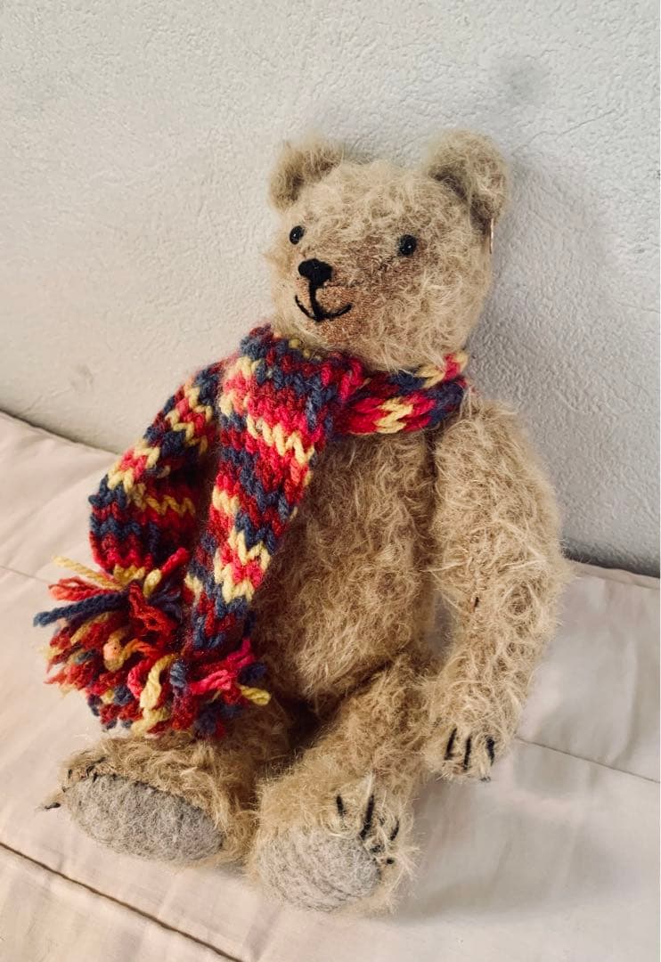 ハンドメイド　テディベア ナッツくん