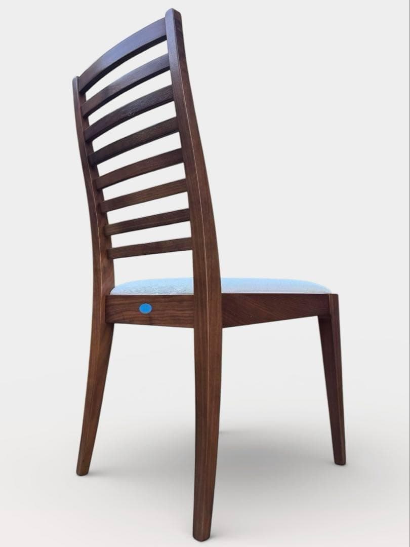 ②秋田木工 IDC大塚家具 ダイニングチェア ラダーバック 曲げ木 ２脚