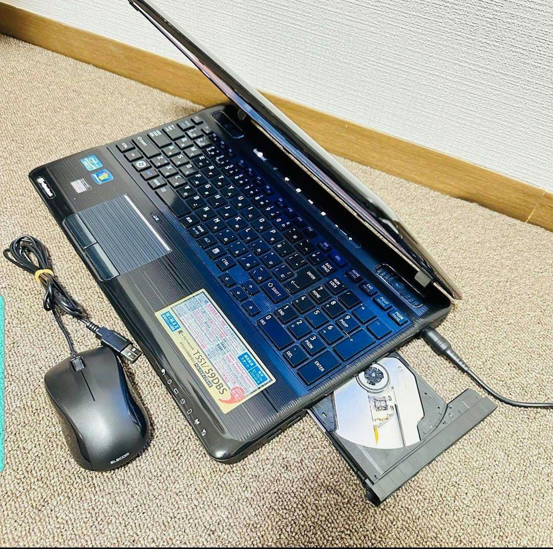 S45 TOSHIBAノートパソコンi7メモリ8G高速SSD Windows11