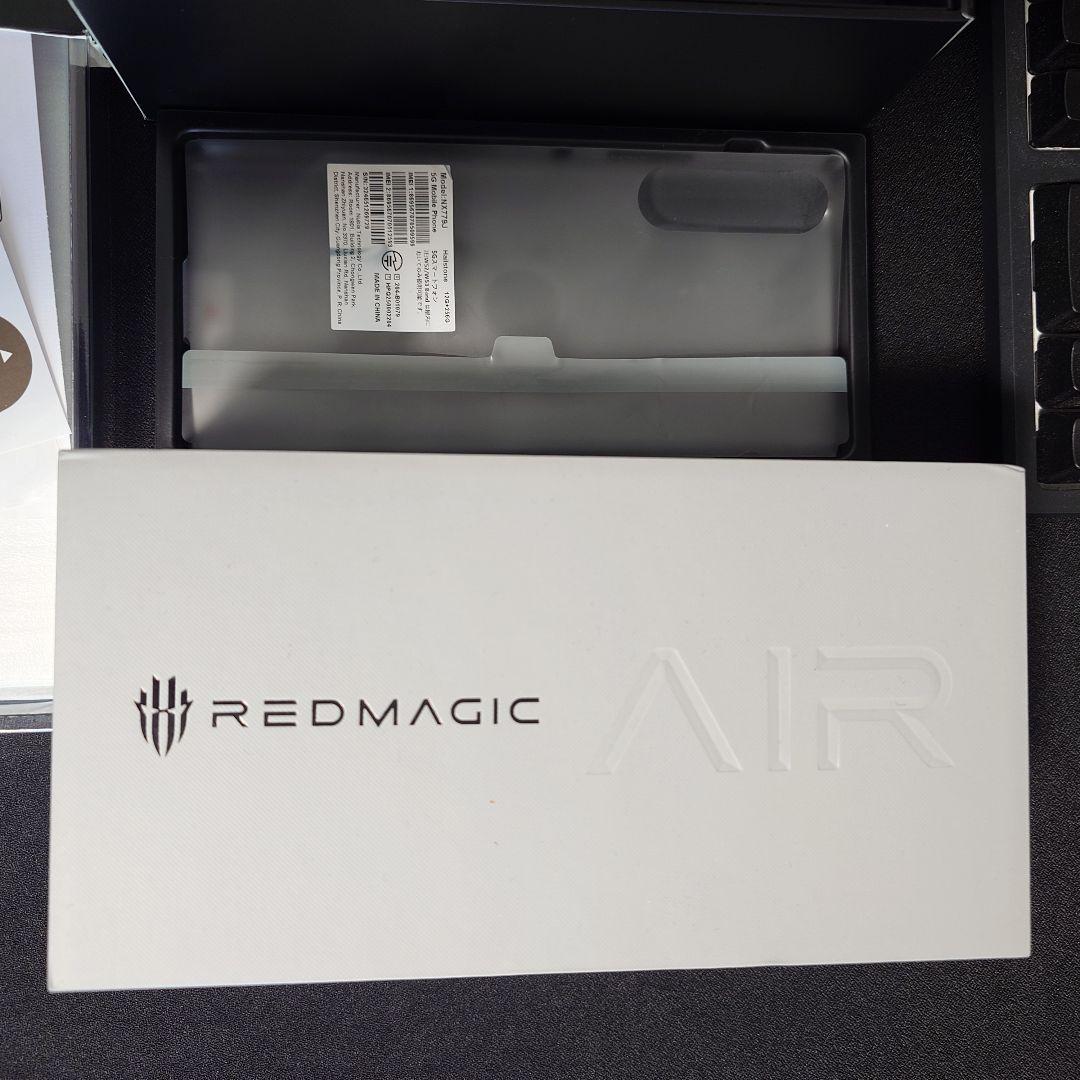スマートフォン本体 REDMAGIC 10 Air 12G+256G Hailstone