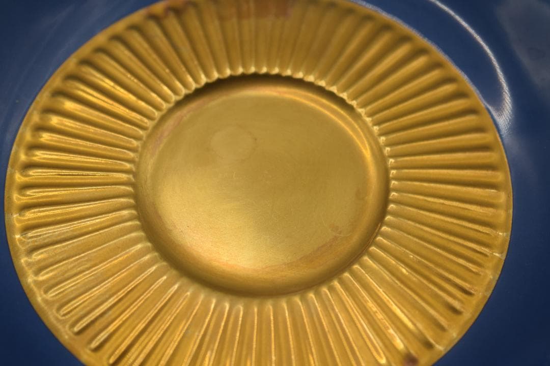 ノリタケ　スタジオ・コレクション　ブルー金彩デミタスカップ６客セット