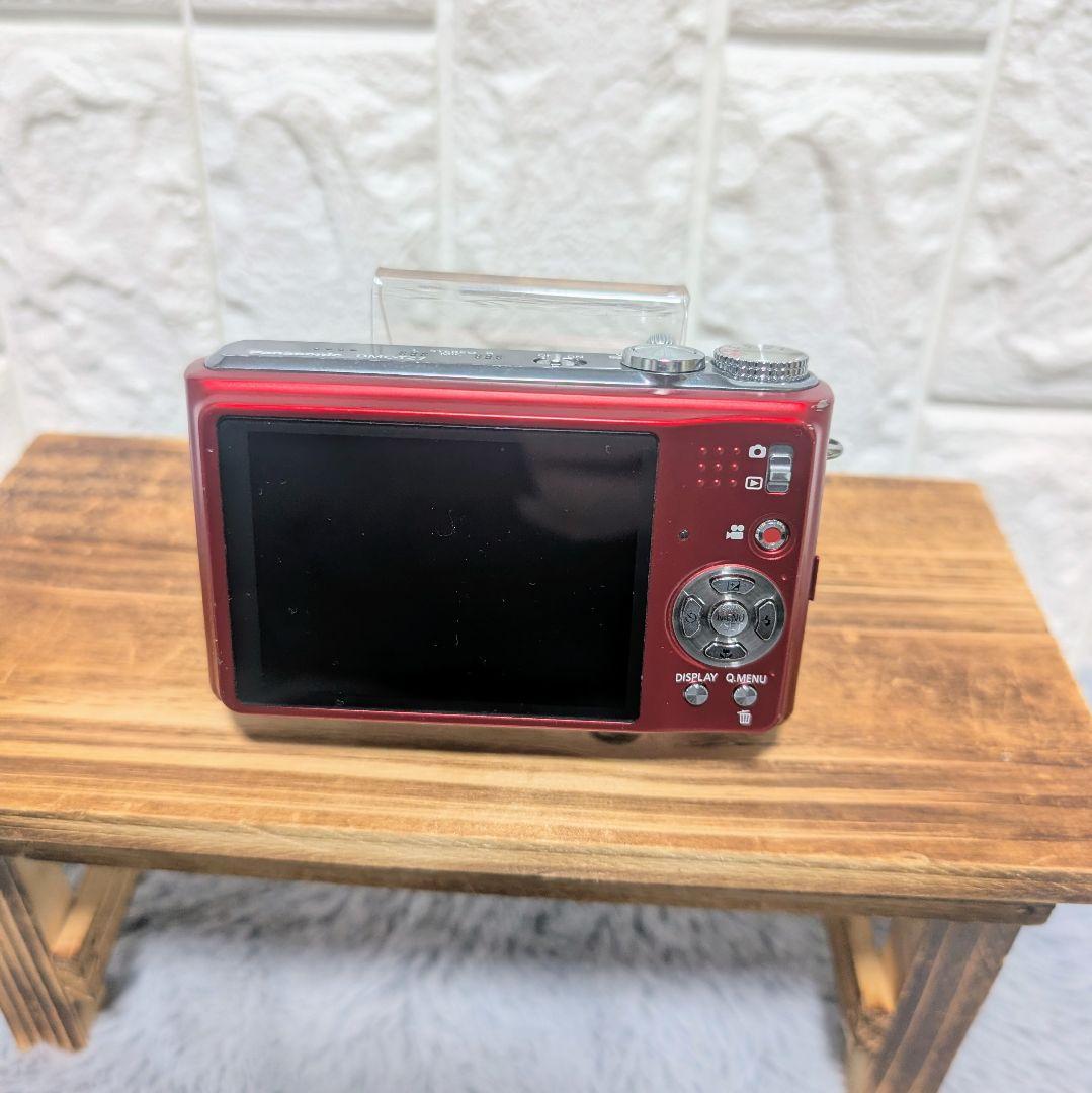 【動作確認済】LUMIX　DMC-TZ7 レッド　充電器付き　Panasonic