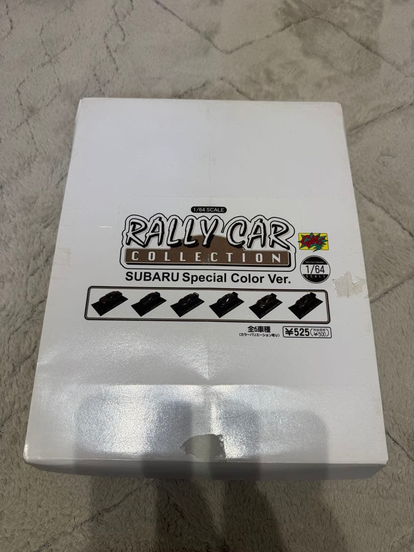 ミニカー rally car collection SUBARU
