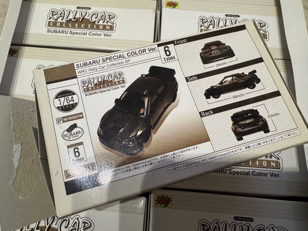 ミニカー rally car collection SUBARU