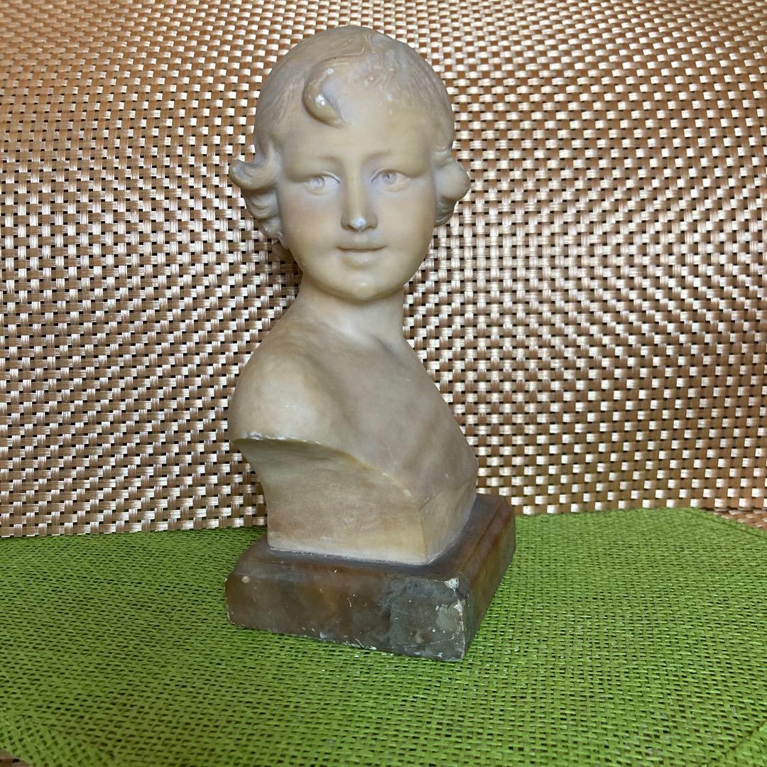 アラバスター　バスト像
