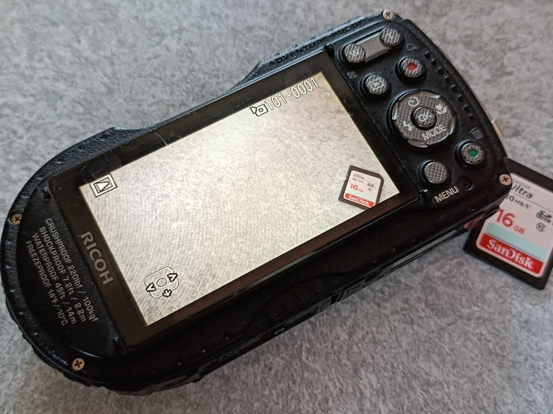 RICOH WG-5GPSデジタルカメラ 防水
