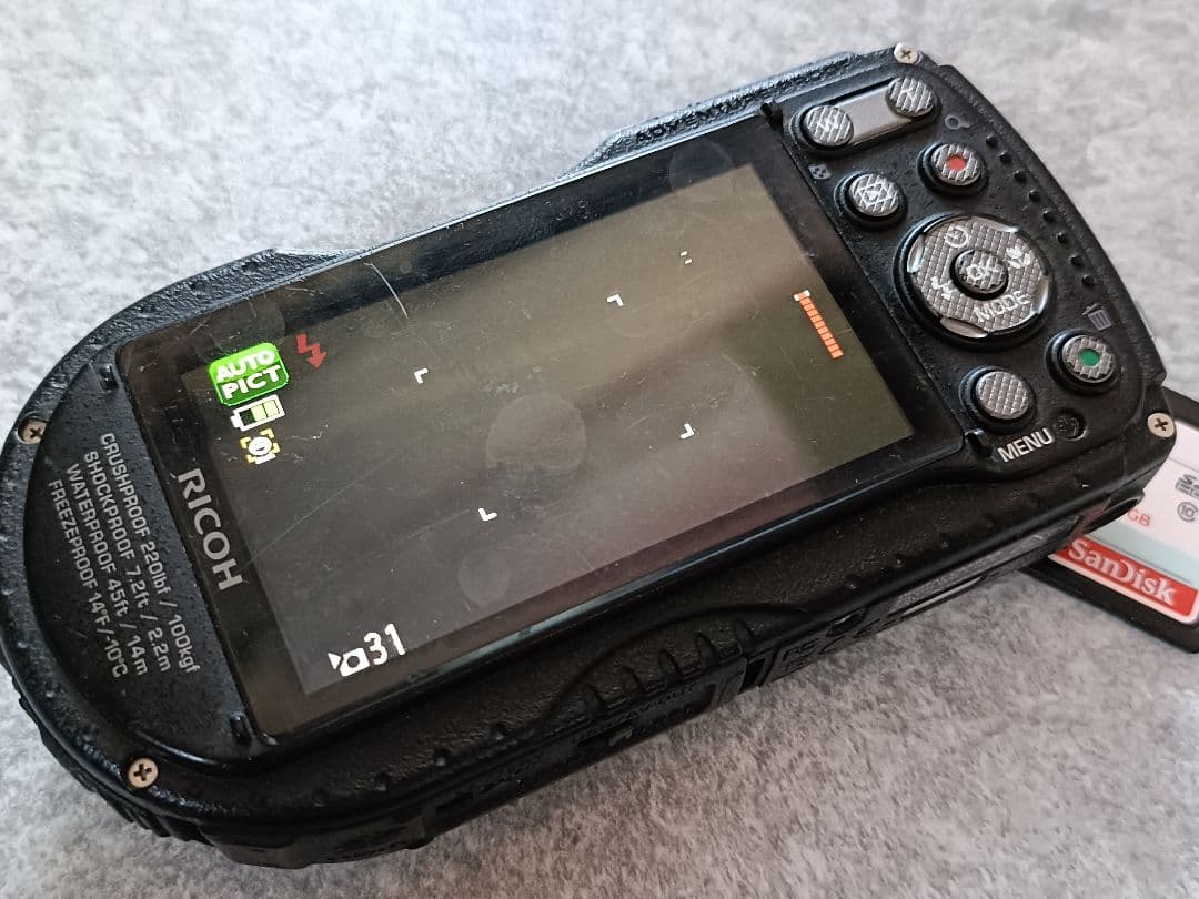 RICOH WG-5GPSデジタルカメラ 防水