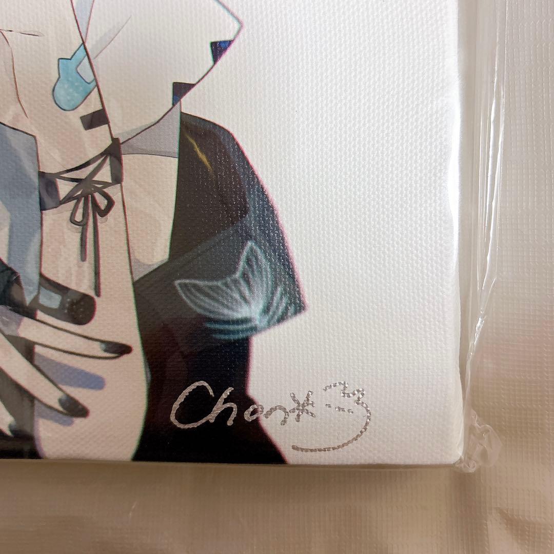 ちょん＊ イラストレーター イラスト展 直筆サイン入り キャンバスボード
