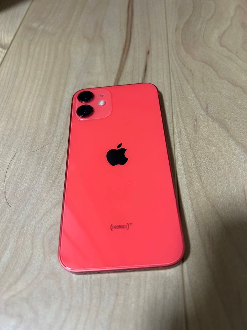 Apple iPhone 12 MINI(レッド) 本体