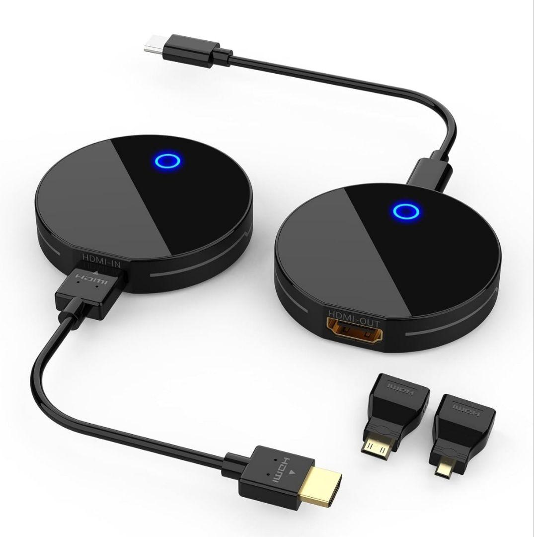 【最終価格】ワイヤレス hdmi 送受信機セット 無線 【日本技適認証取得】