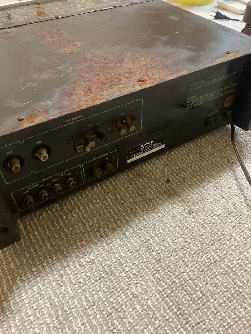 TRIO トリオ　FM専用チューナー　KT-9700