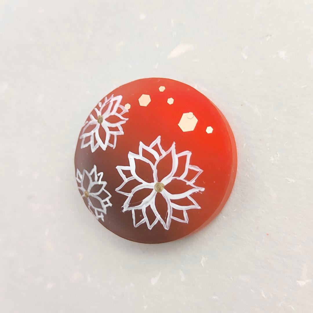 【889】ハンドメイド　レジン　ヘアゴム　ポニーフック