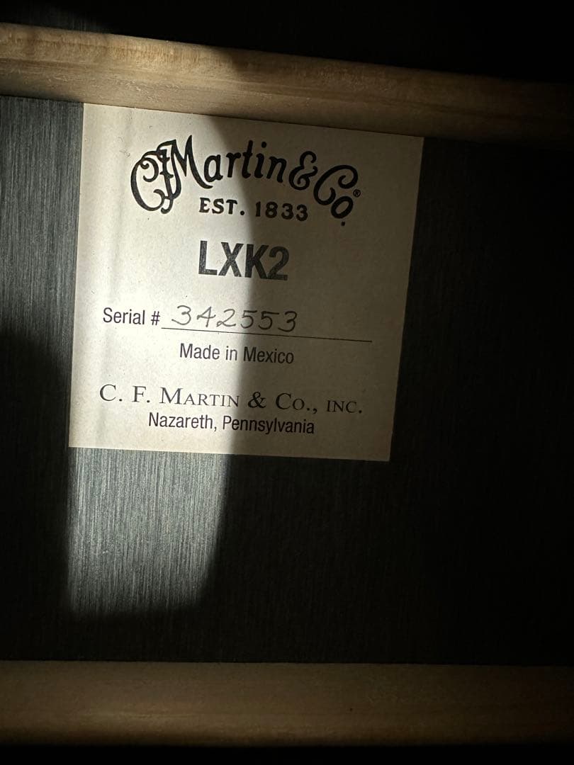 美品❗️Martin LXK2 使用頻度極少