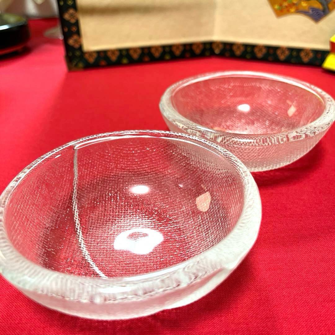 たち吉　総小花柄小丼yukiko kimijima 赤絵ミニ小皿No.4-15