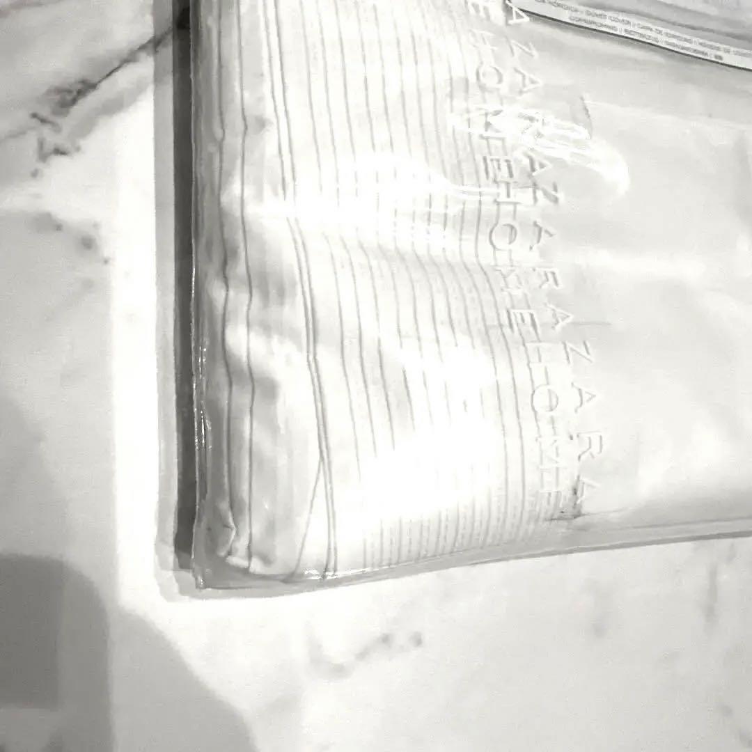 ザラ　掛け布団カバー　100%コットン