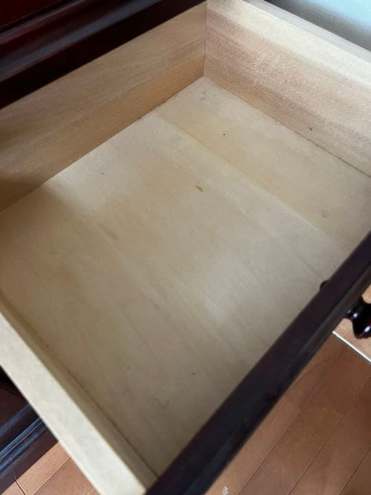 民藝家具　大型収納棚(本棚　食器棚) 桜無垢材　経年変化による深いいい色合い