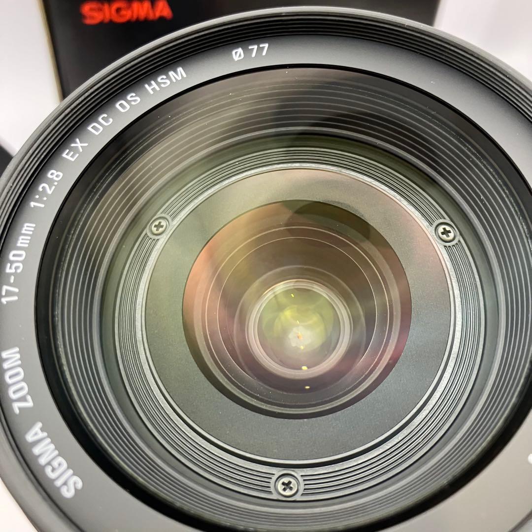 SIGMA シグマ 17-50mm F2.8 EX DC OS HSM ニコンF