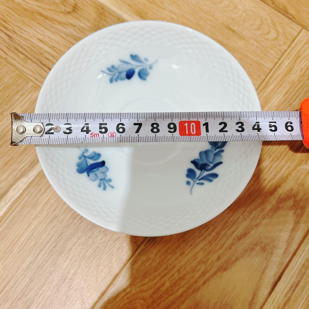 【美品】ロイヤルコペンハーゲン　ブルーフラワー　カップ＆ソーサー　ペア