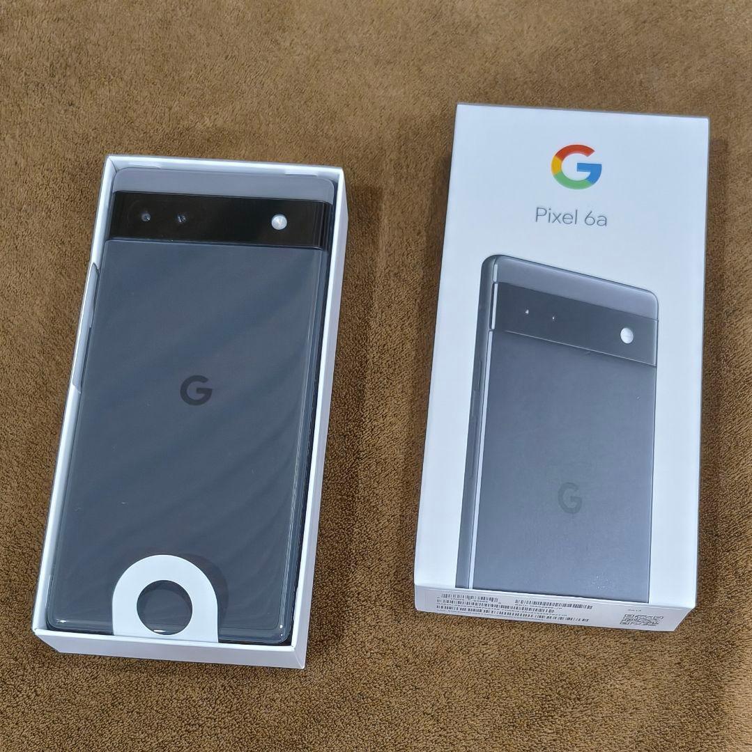美品☆ Google Pixel6a 128GB チャコール SIMフリー