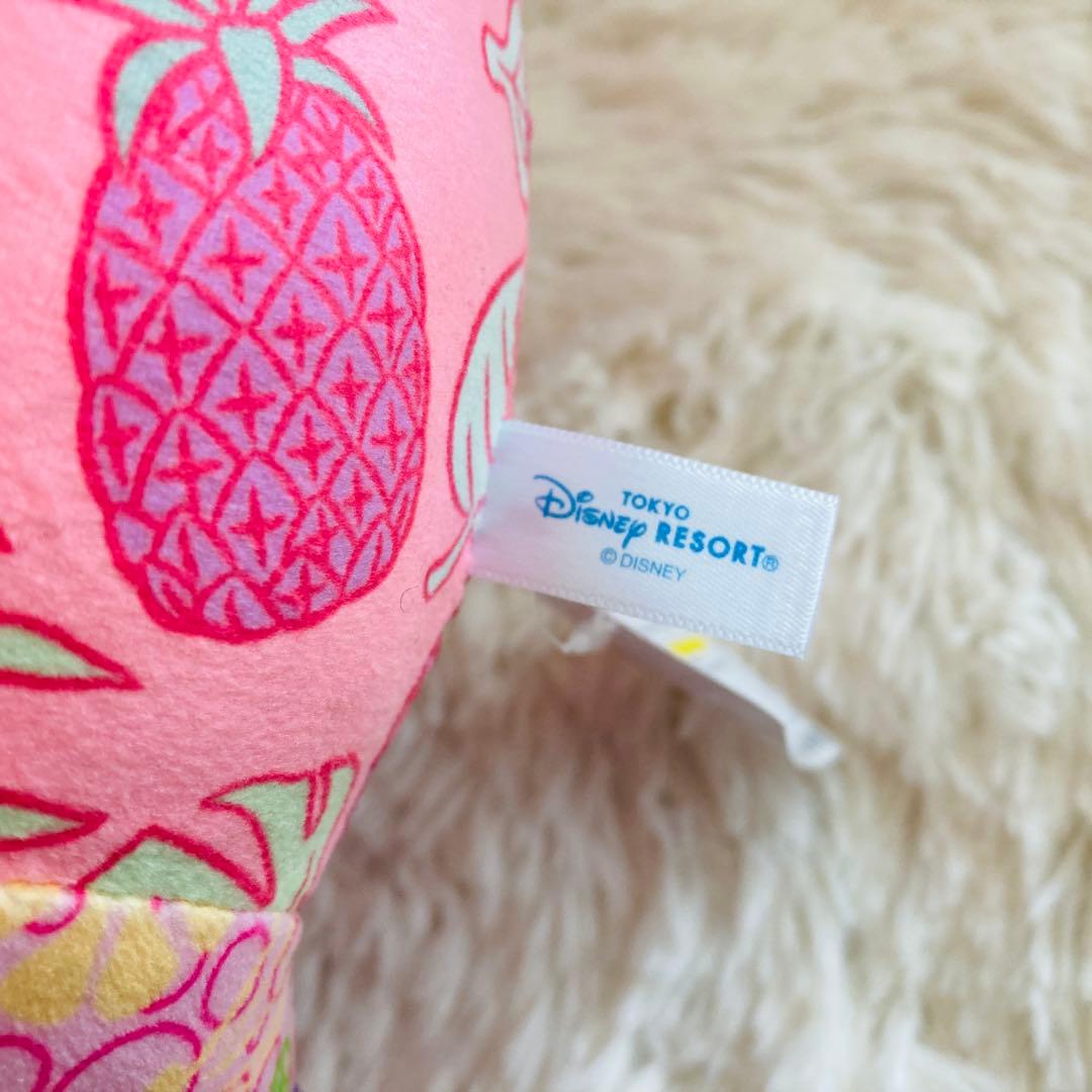 【新品未使用】ディズニー スティッチ&エンジェル 限定品ぬいぐるみ パッチワーク